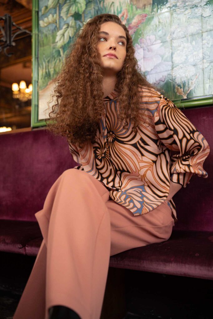 IVI Collection - Resort 25 - Swirl Bluse