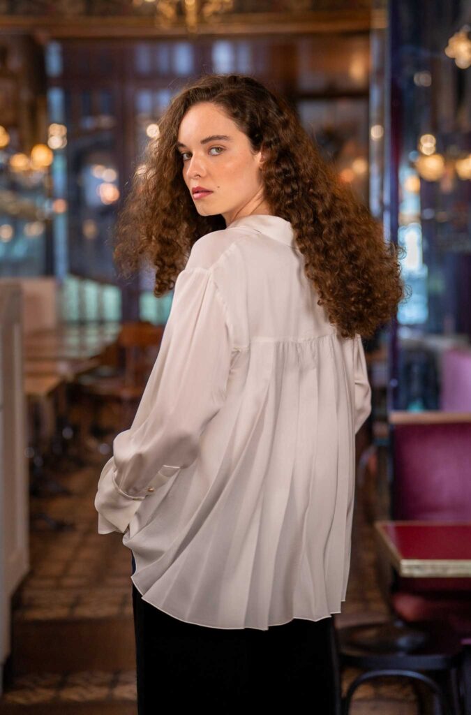 IVI Collection Resort 25 - Fancy Seidenbluse
