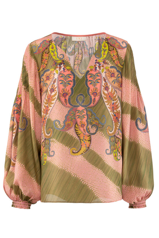 RUSTIC PAISLEY Blouse