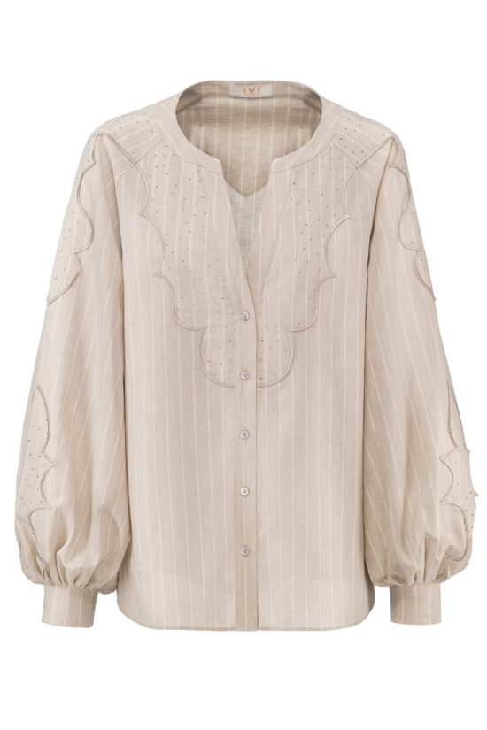 COWGIRL SEQUINS Blouse, sand