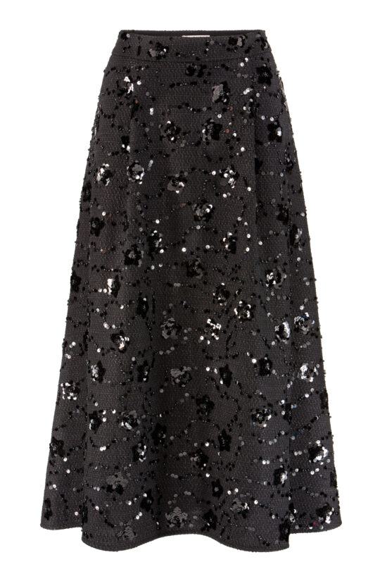 BOUCLÉ Midi Skirt