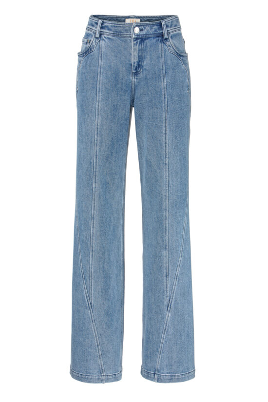 DENIM Cowgirl-Jeans, washed blue